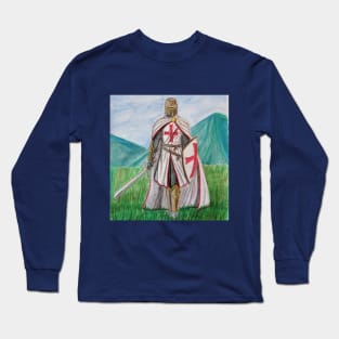 Knight Crusader Long Sleeve T-Shirt